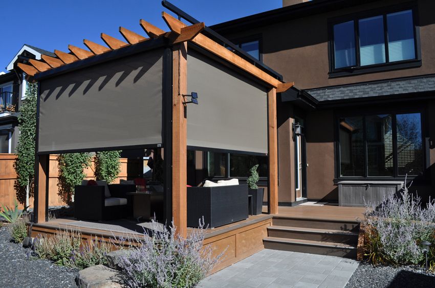 Atlanta Motorized Patio Shades