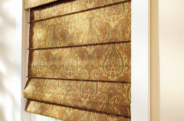 ribbed pleat roman shades Buckhead, Georgia
