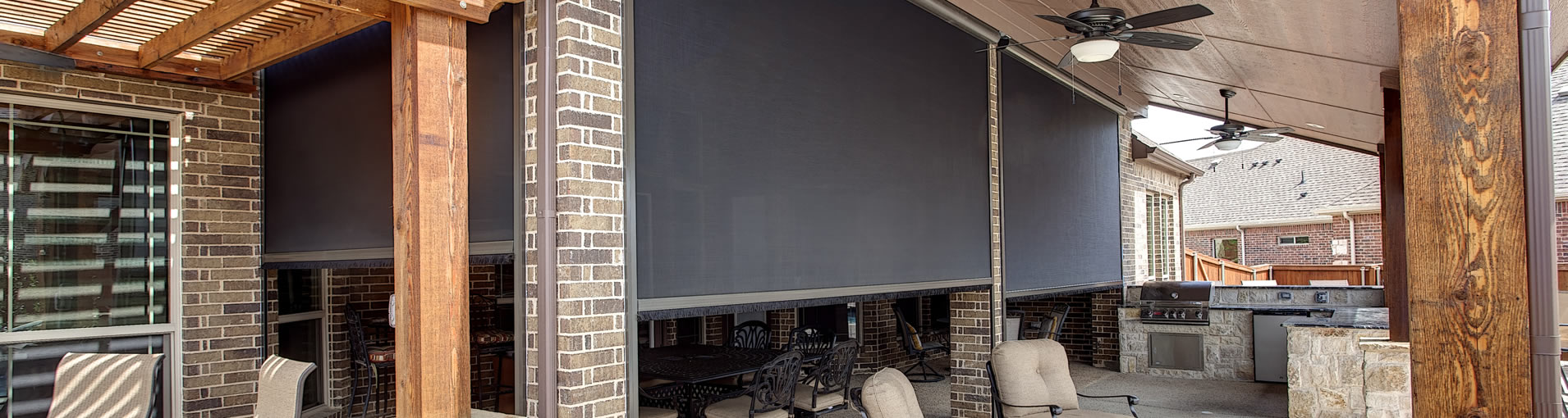 Chattanooga Motorized Patio Shades Retractable Screens Tennessee