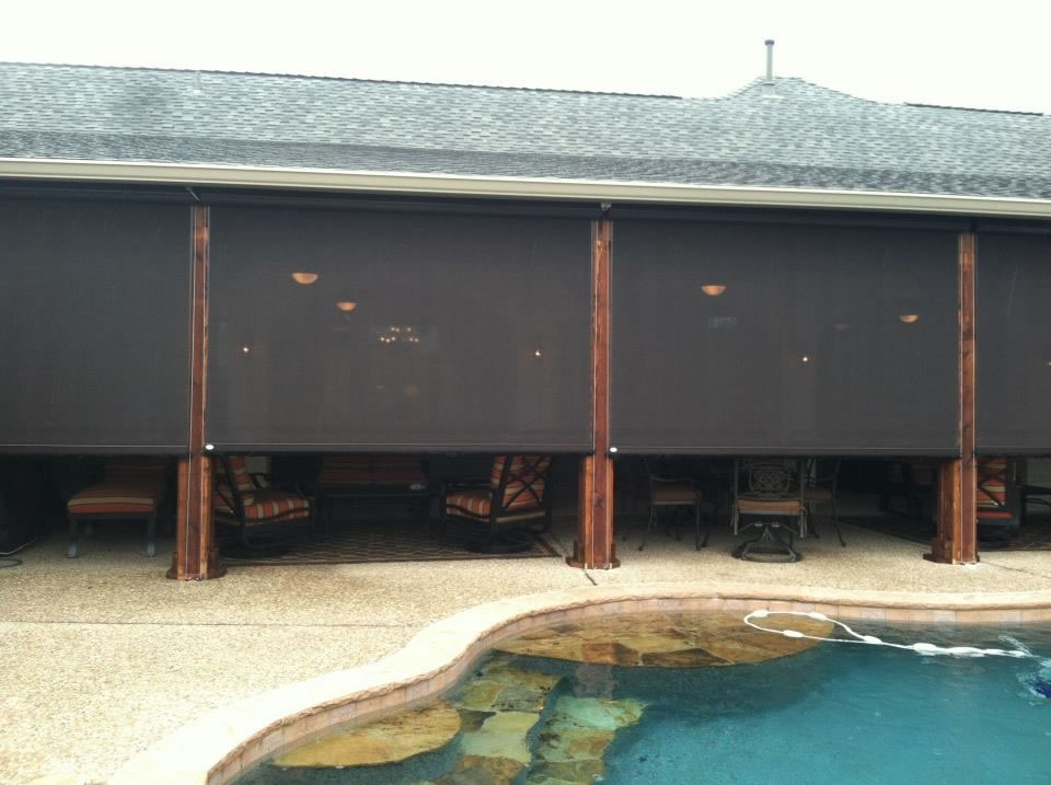 Cable Guided Motorized Screens Atlanta, GA