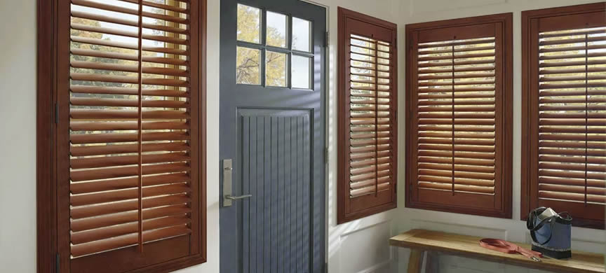 Wood Plantation Shutters in Atlanta