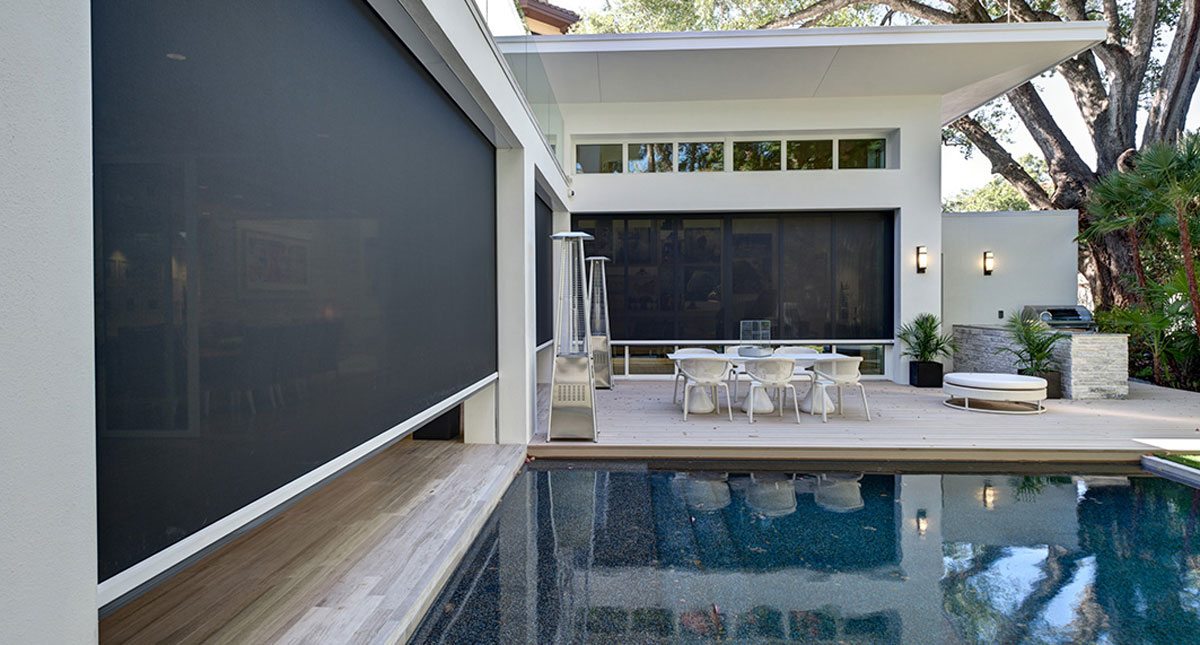 Atlanta motorized screens for winter