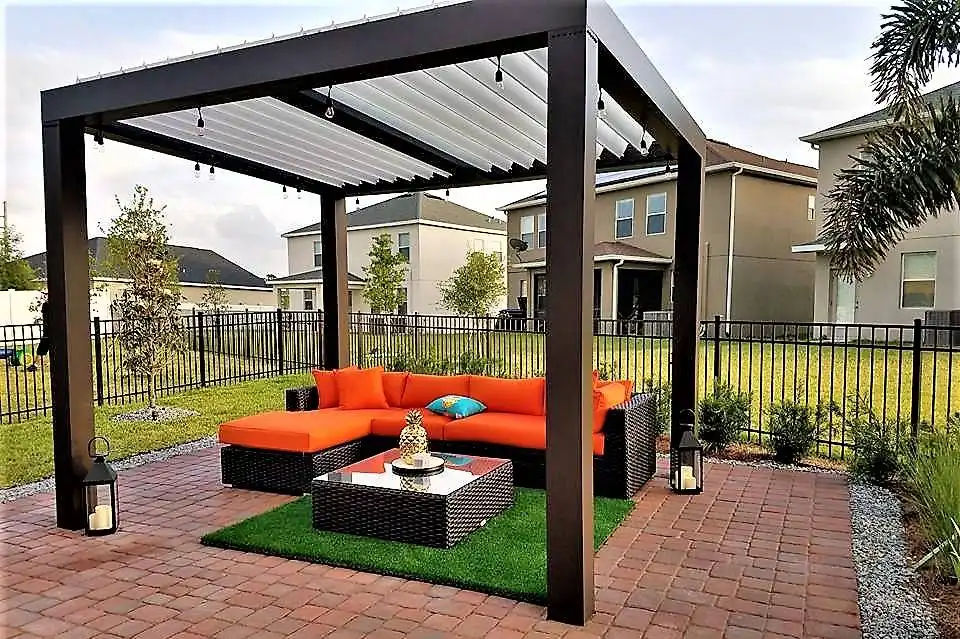 Atlanta Louvered Roof-Patio Cover