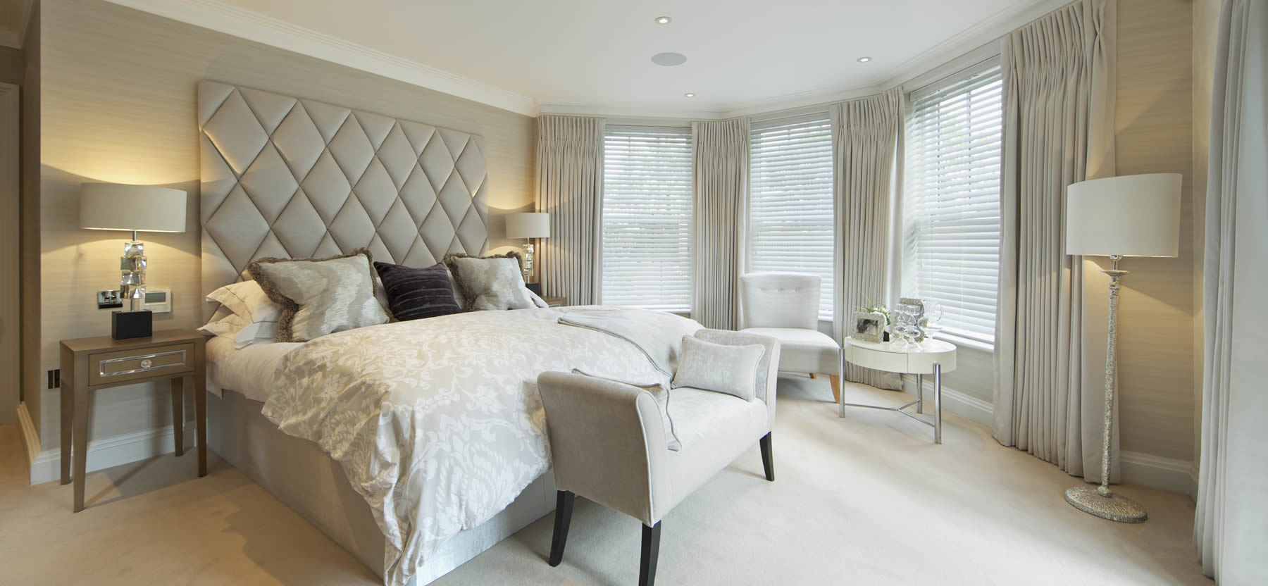 Popular window blinds in Atlanta apartment