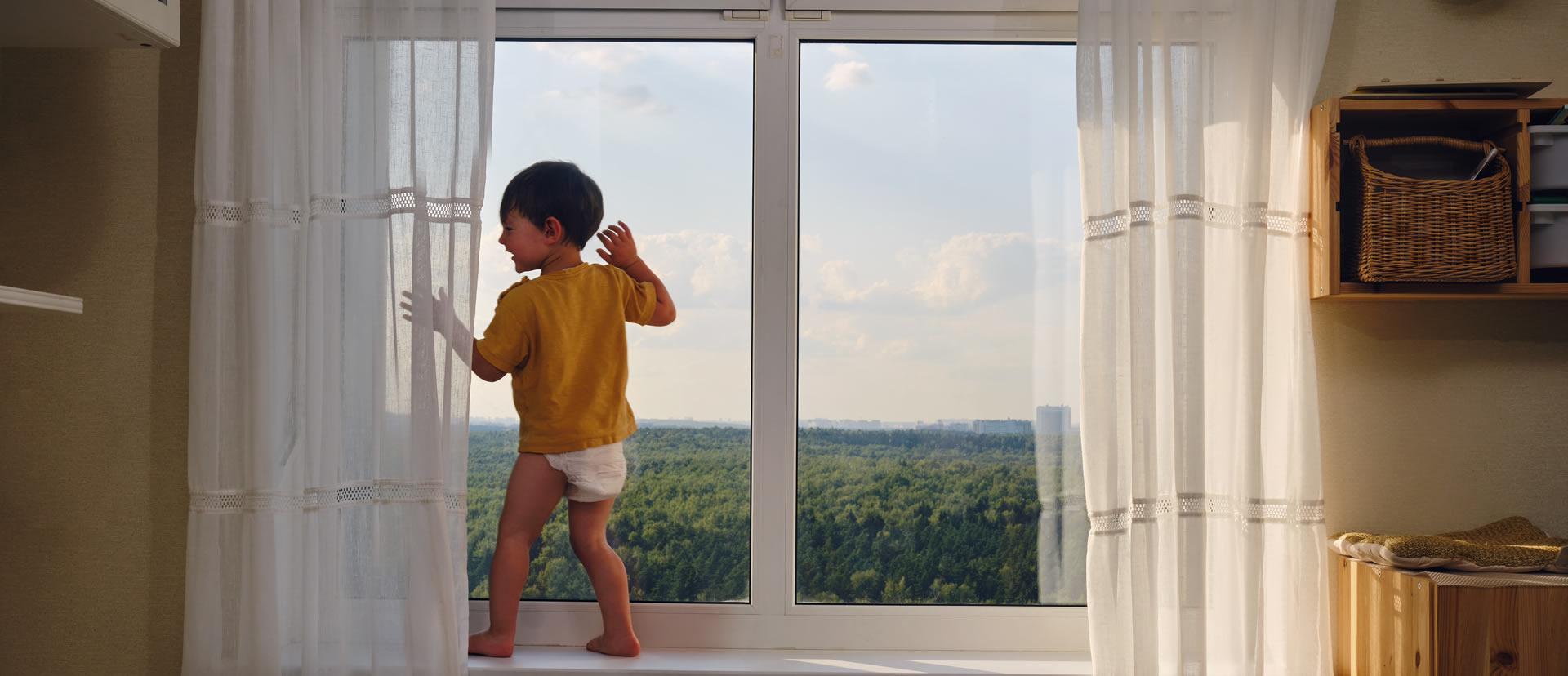 Atlanta child safe window coverings, shades and treatments